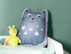 Poduszki I Poszewki Dla Dzieci|Poszewki I Poduszki Dekoracyjne|Darymex Poduszka przytulanka KOT 40x40 cm