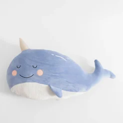 Dzieci inny Poduszka przytulanka wieloryb RAINBOW 45 cm