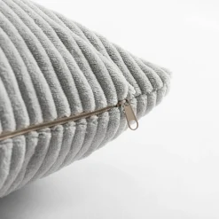 Poszewki I Poduszki Dekoracyjne|inny Poduszka szara MILA CORD 40x60 cm