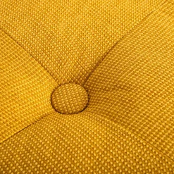 inny Poduszka żółta PUFFY PUF 48x18 cm