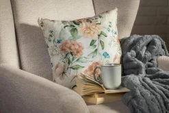 Poduszka w hortensje SOFIA 45x45 cm