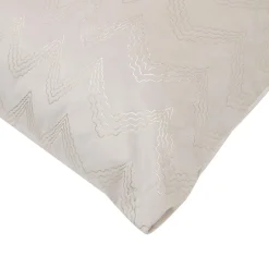 Poduszka welurowa kremowa LOUIS 45x45 cm