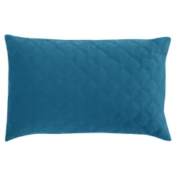 Kołdry I Poduszki|Poszewki I Poduszki Dekoracyjne| Poduszka z pianki termoelastycznej niebieska EMMA 40x60 cm