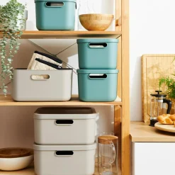 Pudełka I Pojemniki Do Przechowywania|ROTHO Pojemnik do przechowywania zielony ALBULA 20 L