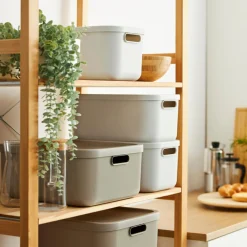 ROTHO Pojemnik do przechowywania biały ALBULA 20 L