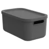 ROTHO Pojemnik do przechowywania antracyt ALBULA 12 L