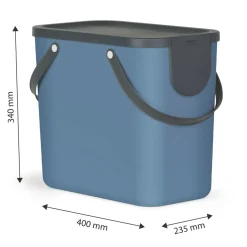 ROTHO Pojemnik do segregacji niebieski ALBULA, 25 l
