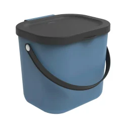 Kosze Na Śmieci|ROTHO Pojemnik do segregacji niebieski ALBULA, 6 l