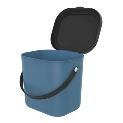 Kosze Na Śmieci|ROTHO Pojemnik do segregacji niebieski ALBULA, 6 l