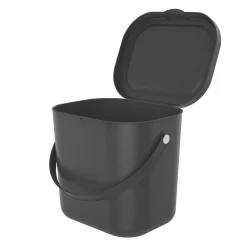 Kosze Na Śmieci|ROTHO Pojemnik do segregacji szary ALBULA, 6 l