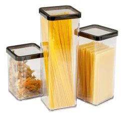 ROTHO Pojemnik do żywności LOFT czarny 1 l