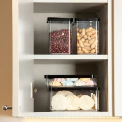 ROTHO Pojemnik do żywności LOFT czarny 1 l