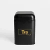 inny Pojemnik kuchenny czarny TEA 19 cm