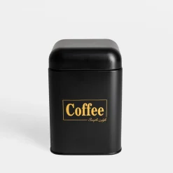 Pojemniki Na Żywność|inny Pojemnik kuchenny czarny COFFEE 19 cm