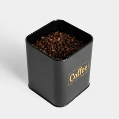 Pojemniki Na Żywność|inny Pojemnik kuchenny czarny COFFEE 19 cm