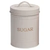 Pojemnik kuchenny na cukier biały 15 cm