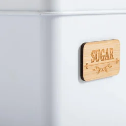 inny Pojemnik na cukier z bambusową tabliczką SUGAR