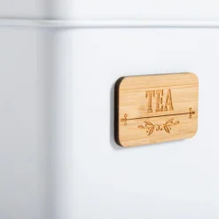 Pojemniki Na Żywność|inny Pojemnik na herbatę z bambusową tabliczką TEA