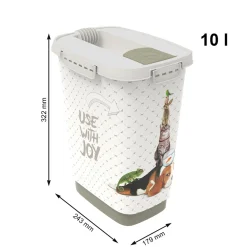 Produkty Dla Zwierząt|ROTHO Pojemnik na karmę i smakołyki dla zwierząt CODY 10 I