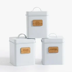 Pojemniki Na Żywność|inny Pojemnik na kawę z bambusową tabliczką COFFEE