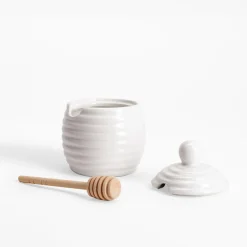 Pojemniki Na Żywność|inny Pojemnik na miód z pokrywką i czerpakiem