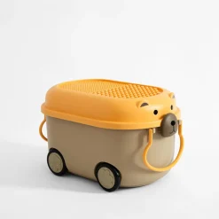 Dzieci Pojemnik na zabawki z kółkami 46x30,5x26,5 cm