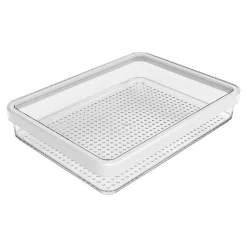 Pojemniki Na Żywność|ROTHO Pojemnik plastikowy biały na ser i wędlinę LOFT 2x 0,85 l