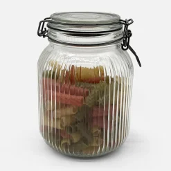 inny Pojemnik szklany ryflowany 1,4 l