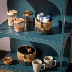 inny Pojemnik szklany z akacjową pokrywką 700 ml