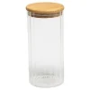 inny Pojemnik szklany z bambusową pokrywką 950 ml