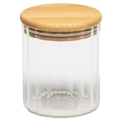 Pojemniki Na Żywność|inny Pojemnik szklany z bambusową pokrywką 430 ml