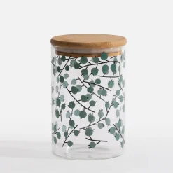 Pojemniki Na Żywność|inny Pojemnik szklany z bambusową pokrywką 850 ml