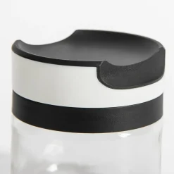 Pojemniki Na Żywność|inny Pojemnik szklany z czarno-białą pokrywką 300 ml