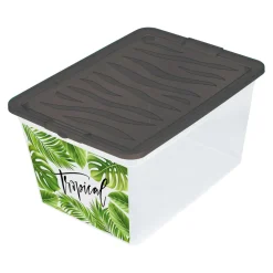 Pudełka I Pojemniki Do Przechowywania| Pojemnik z pokrywą TROPICAL 15 l