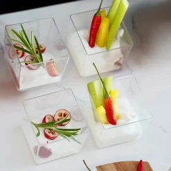 inny Pojemniki kwadratowe FINGERFOOD 120 ml, 24 szt