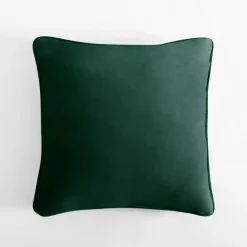 Poszewki I Poduszki Dekoracyjne| Poszewka ciemnozielona ANSLEY 45x45 cm