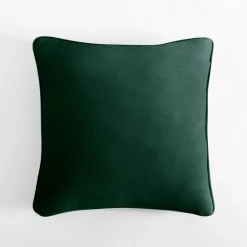 Poszewki I Poduszki Dekoracyjne| Poszewka ciemnozielona ANSLEY 45x45 cm