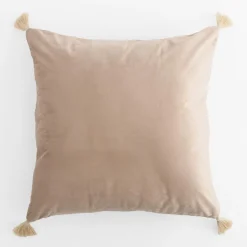 Poszewka dekoracyjna beżowa WAYNE 45x45 cm