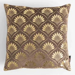 inny Poszewka dekoracyjna brązowa DEKAR 45x45 cm