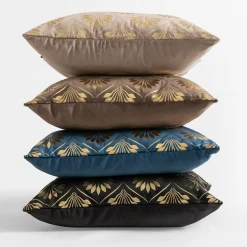 inny Poszewka dekoracyjna brązowa DEKAR 45x45 cm