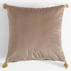 inny Poszewka dekoracyjna ciemnobeżowa DJERBA 45x45 cm