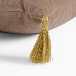 inny Poszewka dekoracyjna ciemnobeżowa DJERBA 45x45 cm