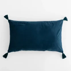 Poszewki I Poduszki Dekoracyjne| Poszewka dekoracyjna ciemnoniebieska WAYNE 30x50 cm