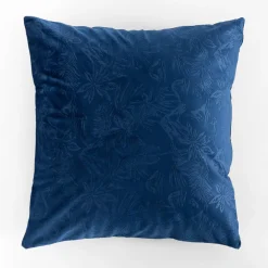 inny Poszewka dekoracyjna ciemnoniebieska DUSK 45x45 cm