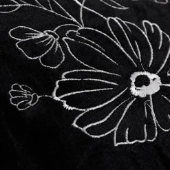 inny Poszewka dekoracyjna czarna PERLA 45x45 cm