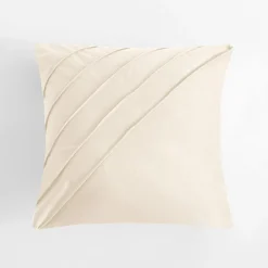 inny Poszewka dekoracyjna kremowa CALLA 45x45 cm