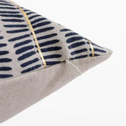 inny Poszewka dekoracyjna niebieska ELLIE 45x45 cm