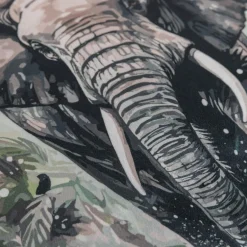 inny Poszewka dekoracyjna SŁOŃ biała OLIVE 45x45 cm