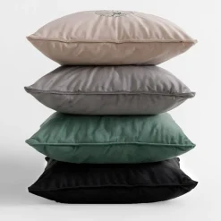 inny Poszewka dekoracyjna srebrna PERLA 45x45 cm