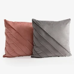 Poszewki I Poduszki Dekoracyjne|inny Poszewka dekoracyjna szara CALLA 45x45 cm